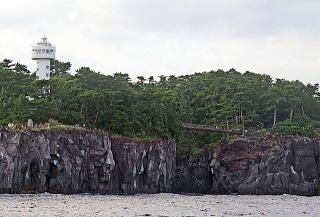 東伊豆・城が崎灯台と吊り橋