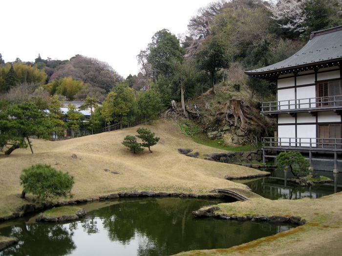 建長寺・庭園(大覚禅師の作庭)と得月楼